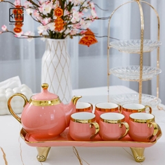SET BÌNH TRÀ MẠ VÀNG TT01