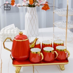 SET BÌNH TRÀ MẠ VÀNG TT03