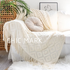KHĂN TRẢI SOFA HỌA TIẾT KIM CƯƠNG