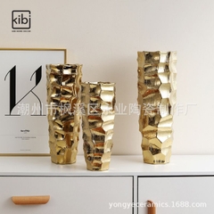 BÌNH GỐM MẠ VÀNG BG01