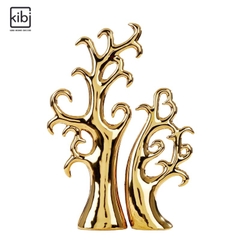 BỘ CÂY TÀI LỘC MẠ VÀNG BẠC DECOR