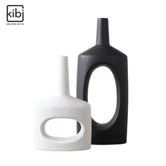 BÌNH GỐM NORDIC HOLLOW 01