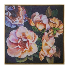 TRANH SƠN DẦU VƯỜN HOA