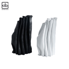 BÌNH DÉCOR TRỪU TƯỢNG ĐEN TRẮNG