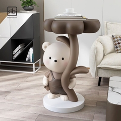 TƯỢNG DÉCOR LEAF RABBIT