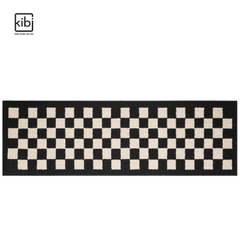 THẢM BẾP BLACK GINGHAM TB01