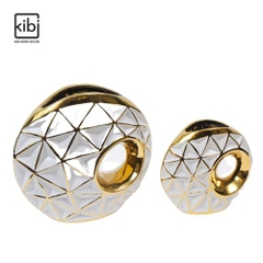 BÌNH GỐM MẠ VÀNG PHONG CÁCH CHÂU ÂU BG02