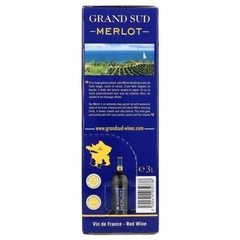 Vang bịch Grand Sud Merlot 3L