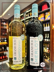 Rượu Vang Pháp Grand Sud Merlot Alcohol Free