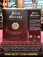 Vang Bịch Ý Nero Marone Edizione Privata