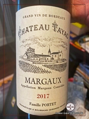 Rượu vang Pháp Chateau Tayac Margaux 2017