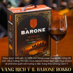 Rượu vang bịch Ý IL Barone Rosso