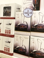 Bình thở rượu vang Pha lê Decanter Bohemia