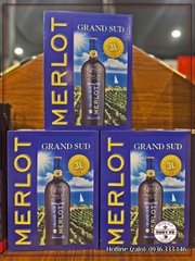 Vang bịch Grand Sud Merlot 3L