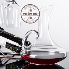 Bình thở rượu vang Pha lê Decanter Bohemia