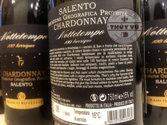 Vang Ý Nottetempo 100 Barrique Chardonnay Salento