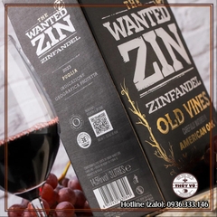 The Wanted Zin Zinfandel Old Vines