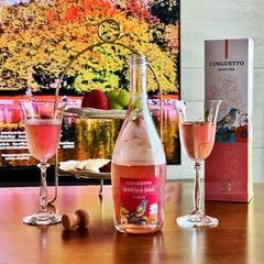 Rượu Vang Nổ Cinquetto Moscato Rosé Dolce