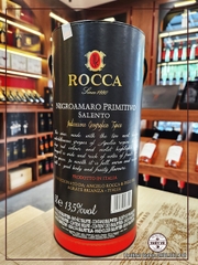 Rượu vang bịch ý Rocca Negroamaro Primitivo