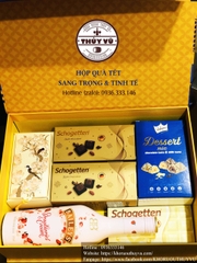 Bộ quà tết 2023 - Sét rượu và bánh kẹo
