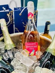 Rượu Vang Nổ Cinquetto Moscato Rosé Dolce