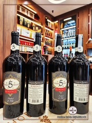 Rượu vang ngọt đỏ 5* Cinque 5 stelle. Mua 6 tặng 1