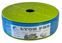 Dây hơi khí nén phi 4 6 8 10 12 14 16 màu xanh, ống hơi khí nén, dây khí nén TPU , dây PU, dây máy hơi TPU - Lyon Pro