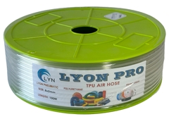 Dây hơi khí nén phi 4 6 8 10 12 14 16 màu xanh, ống hơi khí nén, dây khí nén TPU , dây PU, dây máy hơi TPU - Lyon Pro