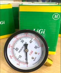 Đồng hồ đo áp suất không có dầu 7kg mặt 63mm LIGI