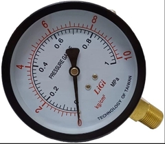 Đồng hồ đo áp suất không có dầu 7kg mặt 63mm LIGI