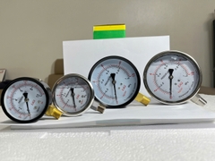 Đồng hồ đo áp suất LIGI không có dầu mặt phi 63mm, dải đo: 0-1 (kg/cm2) đến 0-600 (kg/cm2)