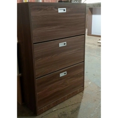 Tủ giày gỗ công nghiệp thông minh 0.8m màu óc chó