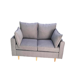Sofa nỉ văng thúng màu xám