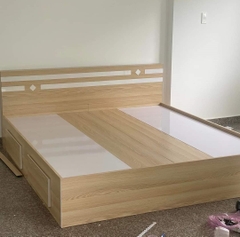 Giường Gỗ Công Nghiệp Đầu Mảnh 2345