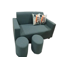 Sofa nỉ văng tay vuông