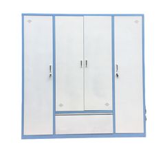 Tủ áo sắt Tam an 4 Cánh Xanh 1569