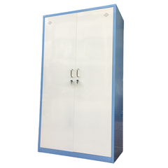 Tủ áo sắt Trường Phát 2 cánh trắng 1570