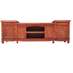 Kệ ti vi gỗ Veneer Sồi cánh gián nhô HP
