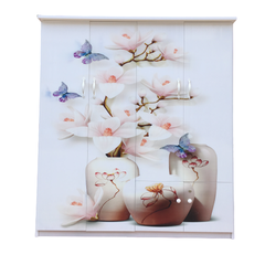 Tủ áo nhựa 4 cánh 3D 1461