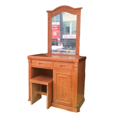 Bàn trang điểm gỗ Sồi màu cánh gián 0.8m 1433