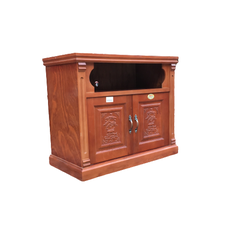 Kệ ti vi gỗ Veneer Xoan đào HP 0.8m