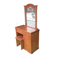 Bàn trang điểm gỗ Sồi màu cánh gián 0.8m 1433