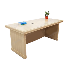 Bàn làm việc gỗ công nghiệp chân đế vân sồi trắng 80x160