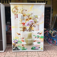Tủ áo nhựa 3 cánh 3D-1458
