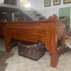 Án thờ gỗ hương nhập khẩu 2.17m chân 14
