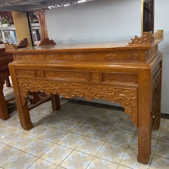 Án thờ gỗ mít nhập khẩu 1.97m chân 12