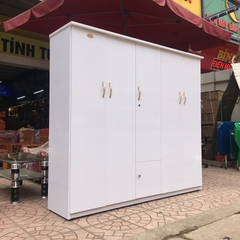 Tủ áo nhựa 5 cánh trắng 1465