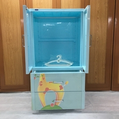 Tủ nhựa trẻ em Wing-C2 Duy Tân Xanh