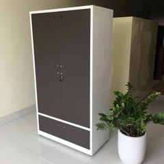 Tủ áo sắt Trường Phát 2 Cánh đen 1551