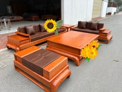 Sofa gỗ hương đá đùi gà bên phải